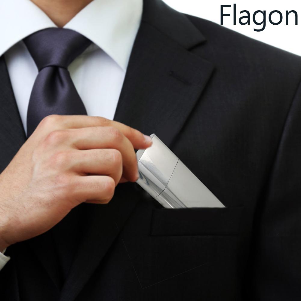 Cigar Case and Flask