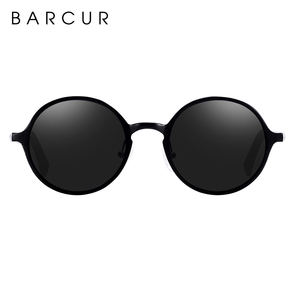 Round Retro BARCUR Sunglasses