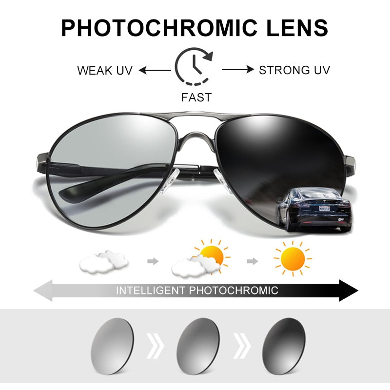 Polarized Vintage Pilot Sunglasses
