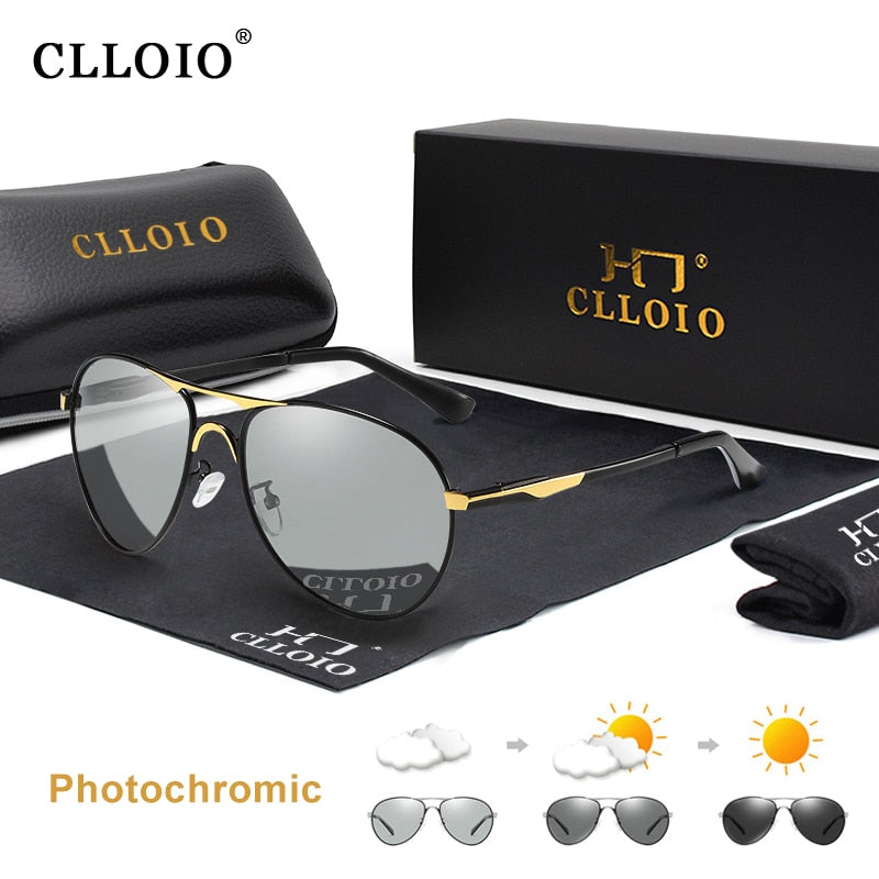 Polarized Vintage Pilot Sunglasses